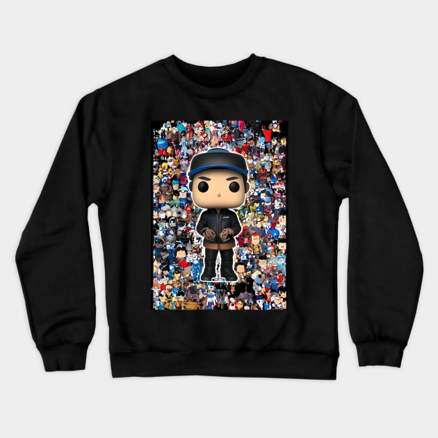 Pop! Concepts - Snowboarder Crewneck Sweatshirt by AfroMatic